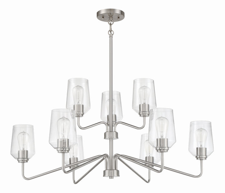 Craftmade Shayna 56129-BNK Chandelier Light - Brushed Polished Nickel