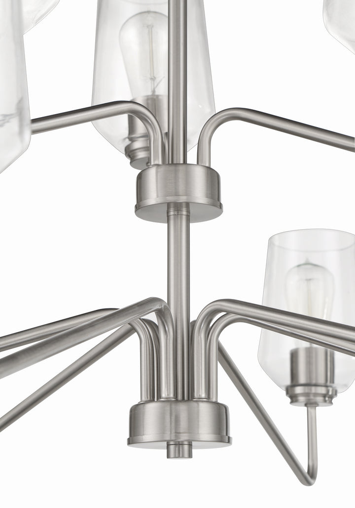 Craftmade Shayna 56129-BNK Chandelier Light - Brushed Polished Nickel