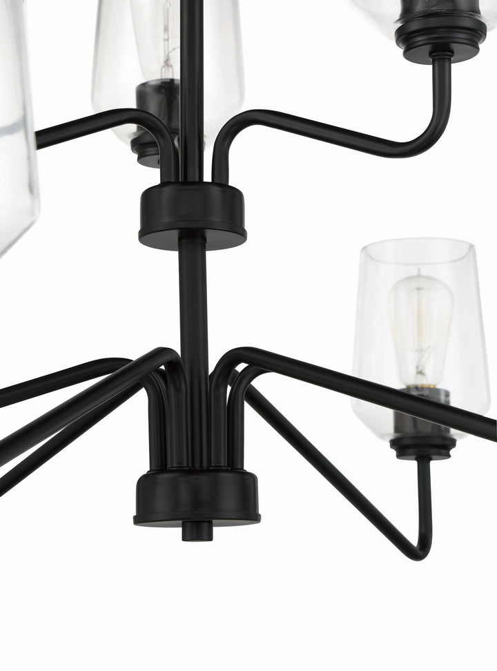 Craftmade Shayna 56129-FB Chandelier Light - Flat Black
