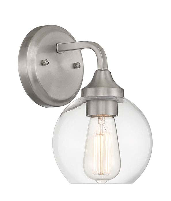 Craftmade Glenda 56201-BNK Wall Sconce Light - Brushed Polished Nickel