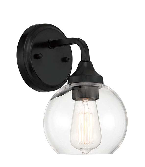 Craftmade Glenda 56201-FB Wall Sconce Light - Flat Black