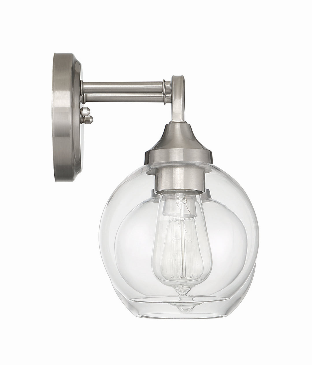 Craftmade Glenda 56202-BNK Bath Vanity Light 15 in. wide - Brushed Polished Nickel