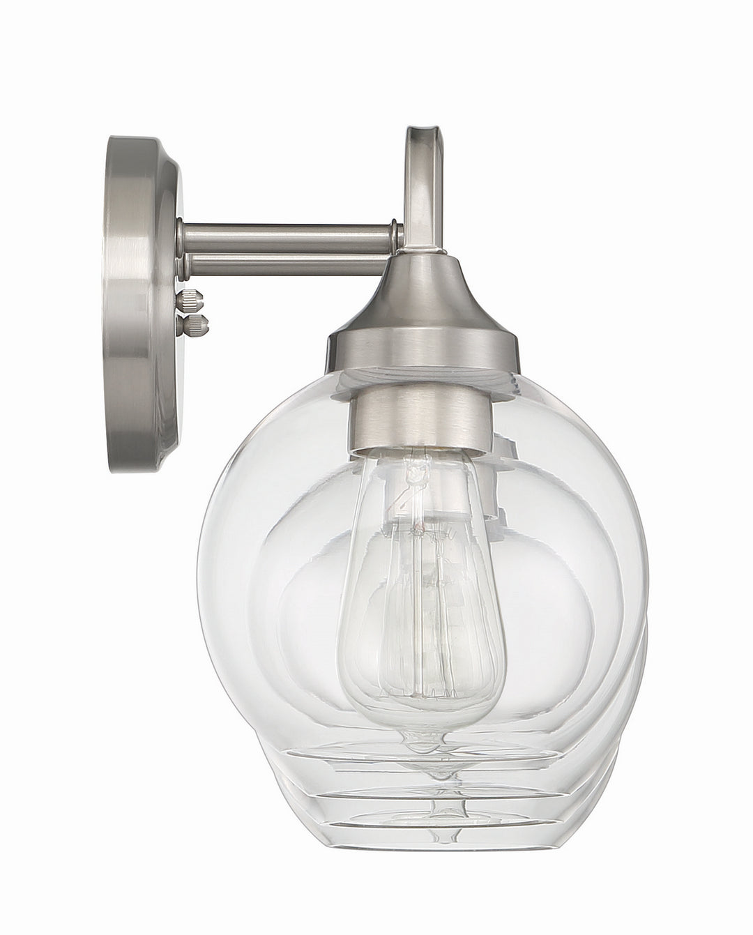 Craftmade Glenda 56204-BNK Bath Vanity Light 33 in. wide - Brushed Polished Nickel