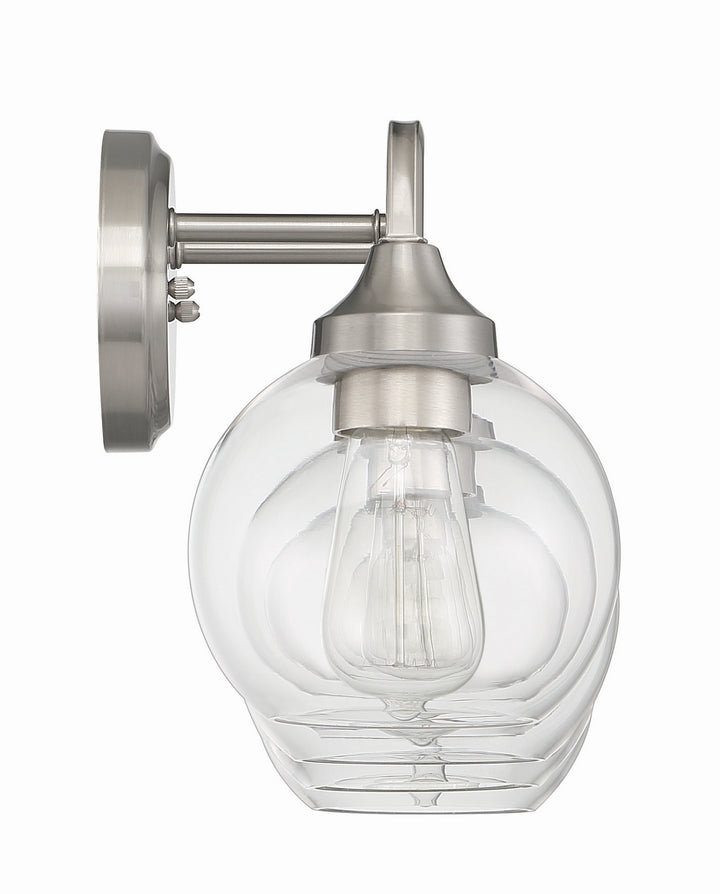 Craftmade Glenda 56204-BNK Bath Vanity Light 33 in. wide - Brushed Polished Nickel