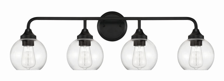 Craftmade Glenda 56204-FB Bath Vanity Light 33 in. wide - Flat Black