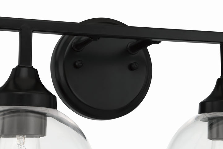 Craftmade Glenda 56204-FB Bath Vanity Light 33 in. wide - Flat Black