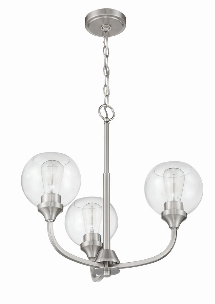 Craftmade Glenda 56223-BNK Chandelier Light - Brushed Polished Nickel