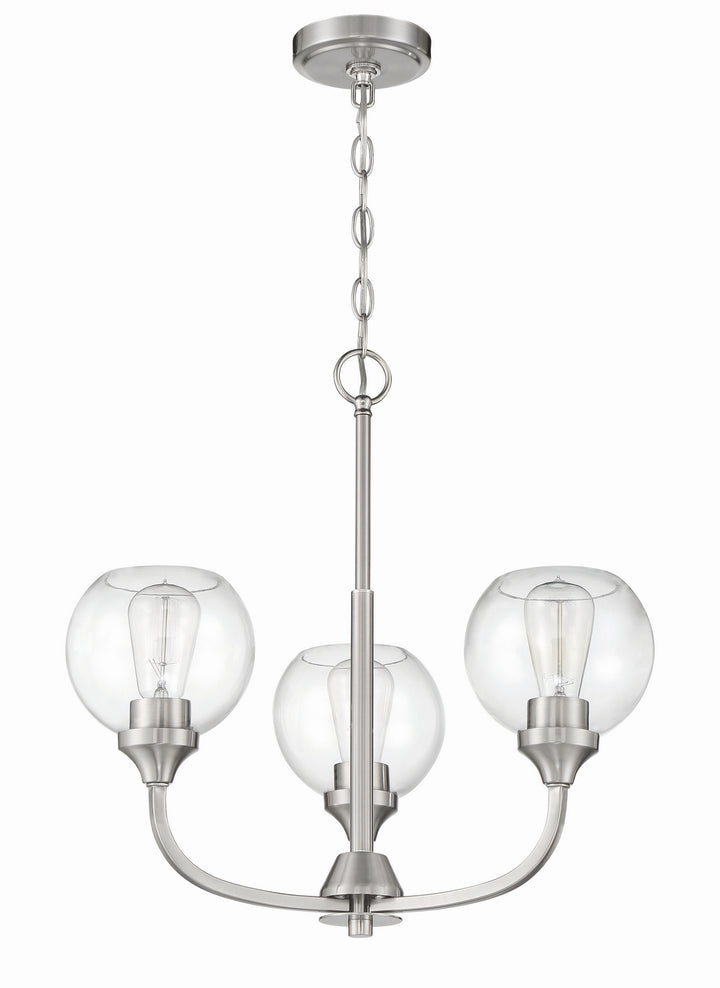 Craftmade Glenda 56223-BNK Chandelier Light - Brushed Polished Nickel
