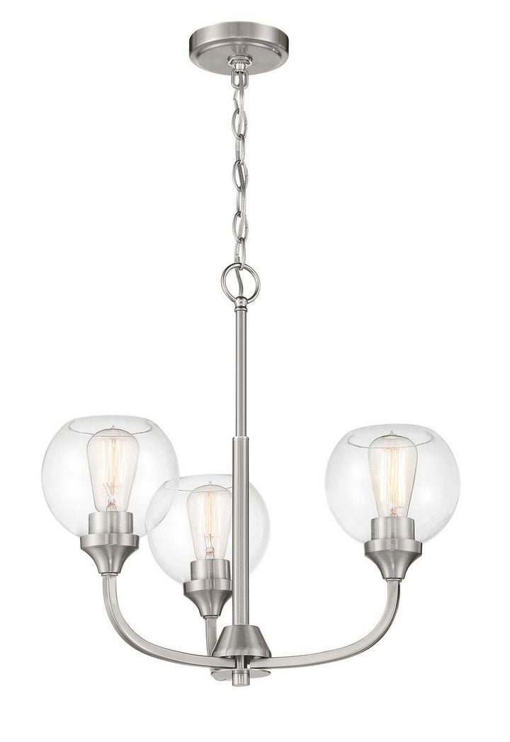 Craftmade Glenda 56223-BNK Chandelier Light - Brushed Polished Nickel