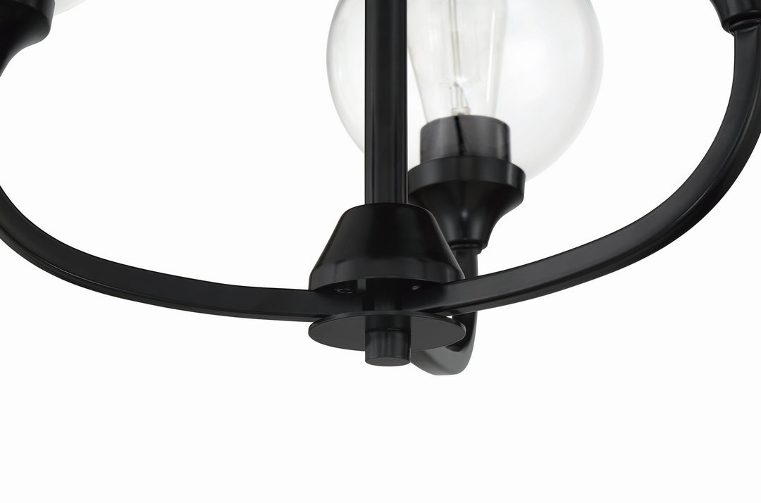 Craftmade Glenda 56223-FB Chandelier Light - Flat Black