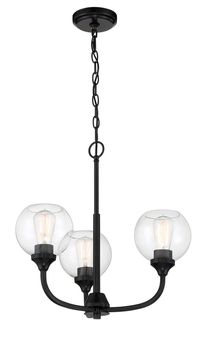 Craftmade Glenda 56223-FB Chandelier Light - Flat Black