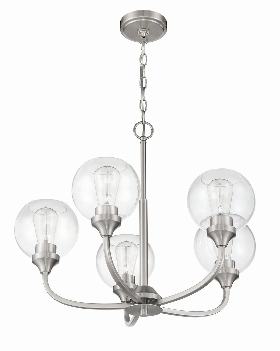 Craftmade Glenda 56225-BNK Chandelier Light - Brushed Polished Nickel