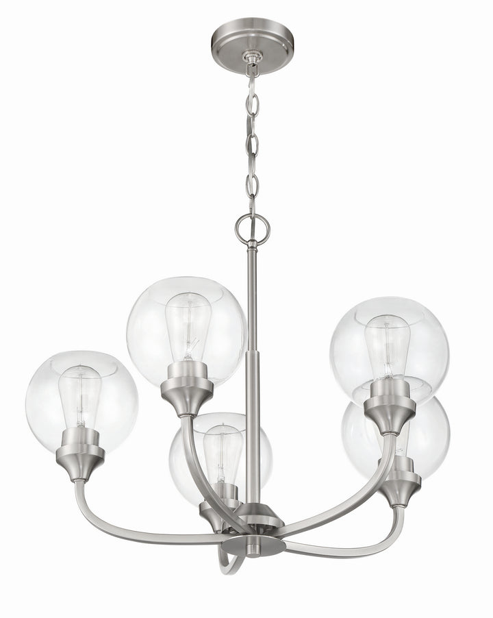 Craftmade Glenda 56225-BNK Chandelier Light - Brushed Polished Nickel