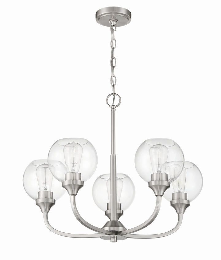 Craftmade Glenda 56225-BNK Chandelier Light - Brushed Polished Nickel