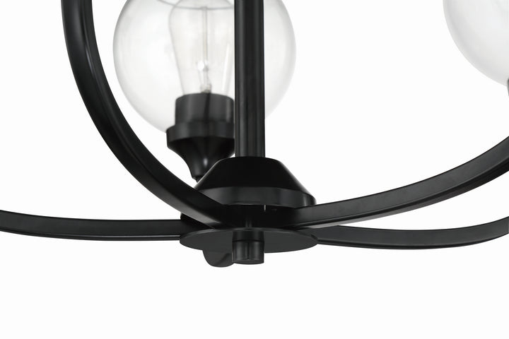 Craftmade Glenda 56225-FB Chandelier Light - Flat Black