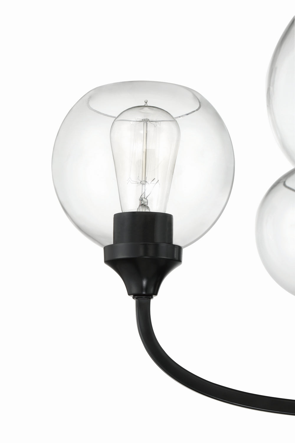 Craftmade Glenda 56225-FB Chandelier Light - Flat Black