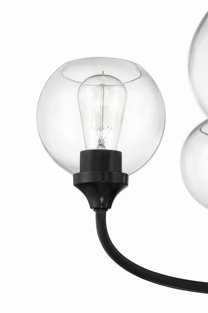 Craftmade Glenda 56225-FB Chandelier Light - Flat Black