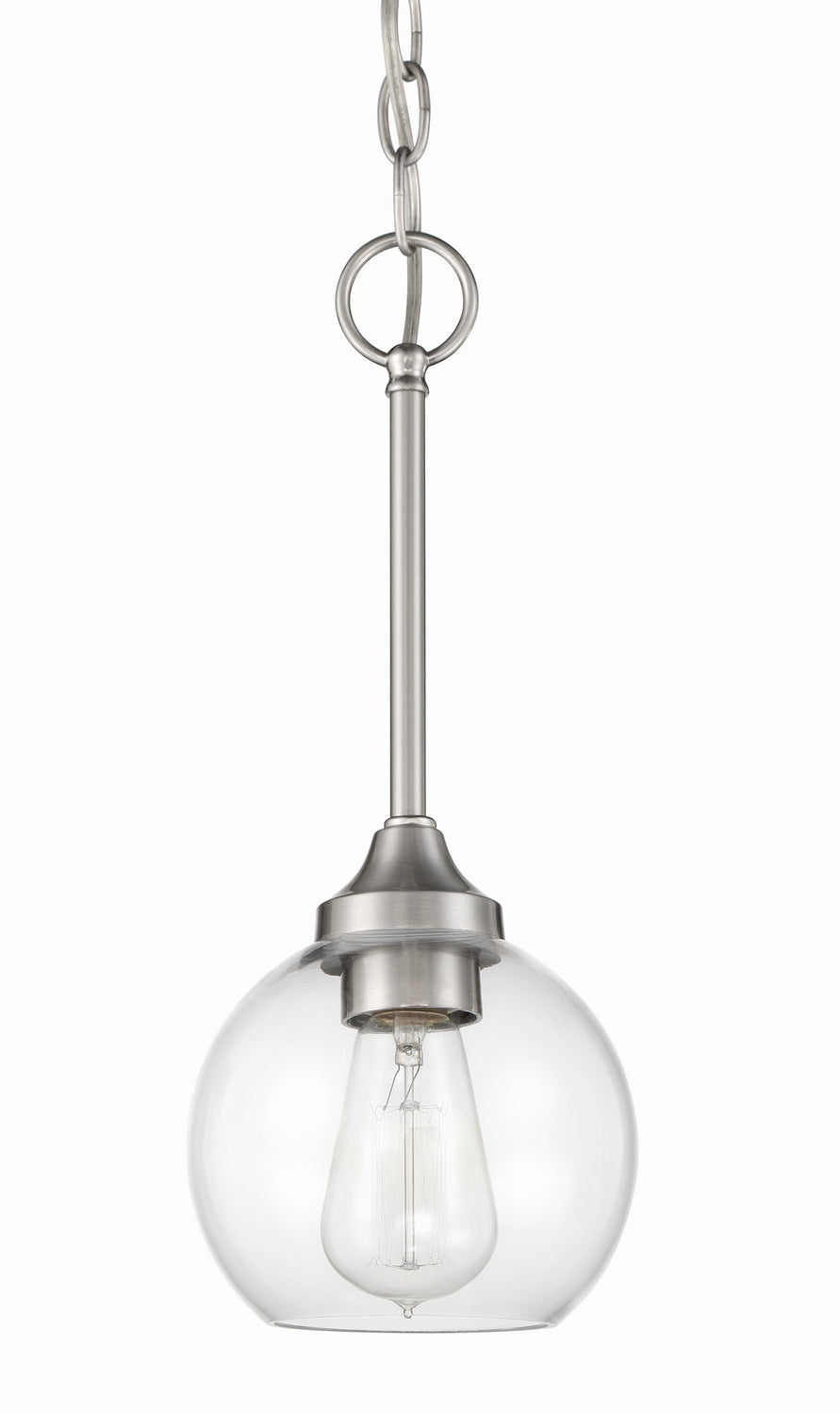 Craftmade Glenda 56291-BNK Pendant Light - Brushed Polished Nickel