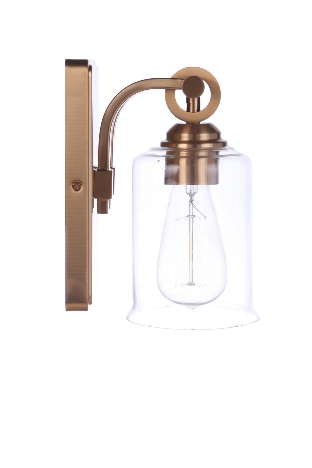 Craftmade Romero 56401-SB Wall Sconce Light - Satin Brass