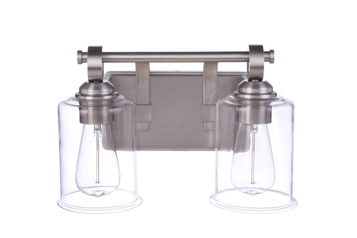 Craftmade Romero 56402-BNK Bath Vanity Light 14 in. wide - Brushed Polished Nickel