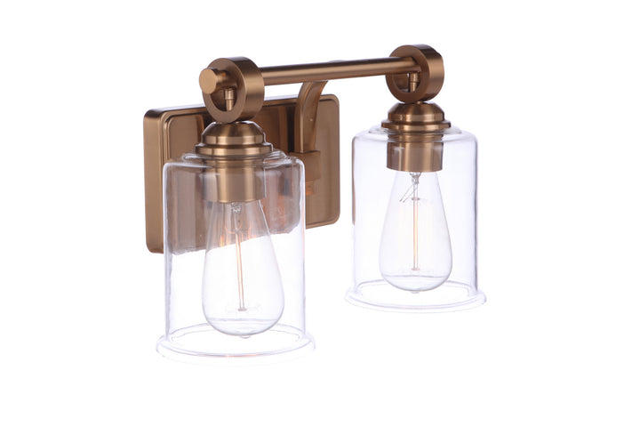 Craftmade Romero 56402-SB Bath Vanity Light 14 in. wide - Satin Brass