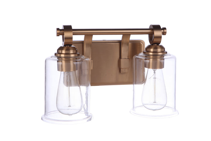 Craftmade Romero 56402-SB Bath Vanity Light 14 in. wide - Satin Brass