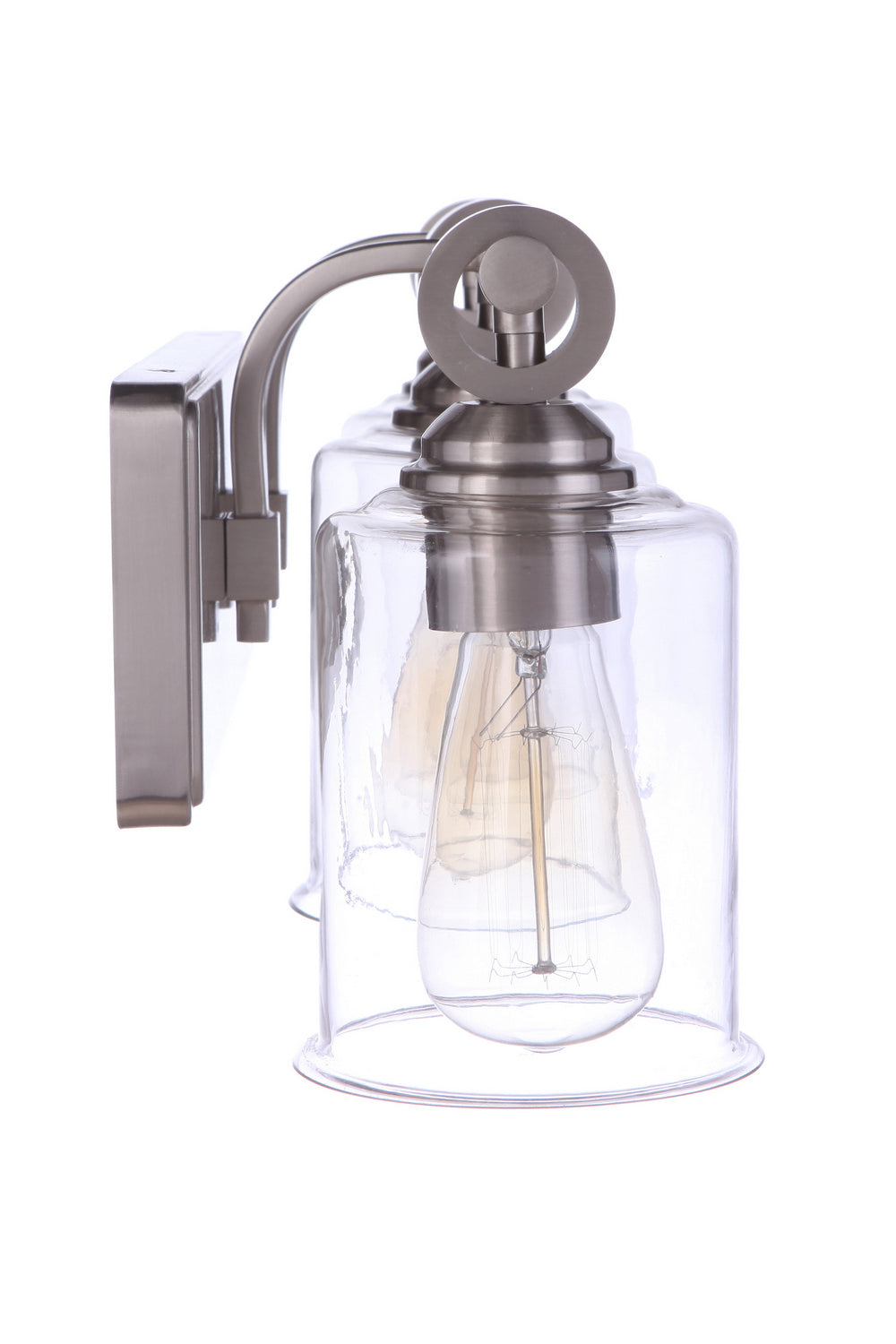Craftmade Romero 56403-BNK Bath Vanity Light 25 in. wide - Brushed Polished Nickel