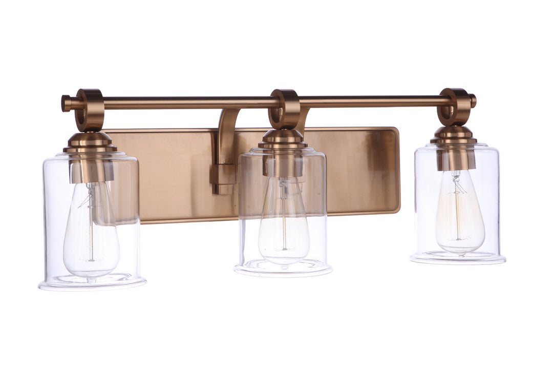 Craftmade Romero 56403-SB Bath Vanity Light 25 in. wide - Satin Brass