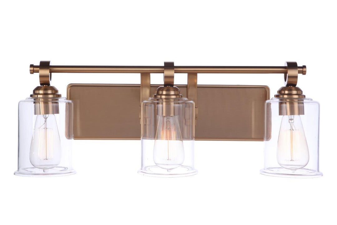Craftmade Romero 56403-SB Bath Vanity Light 25 in. wide - Satin Brass