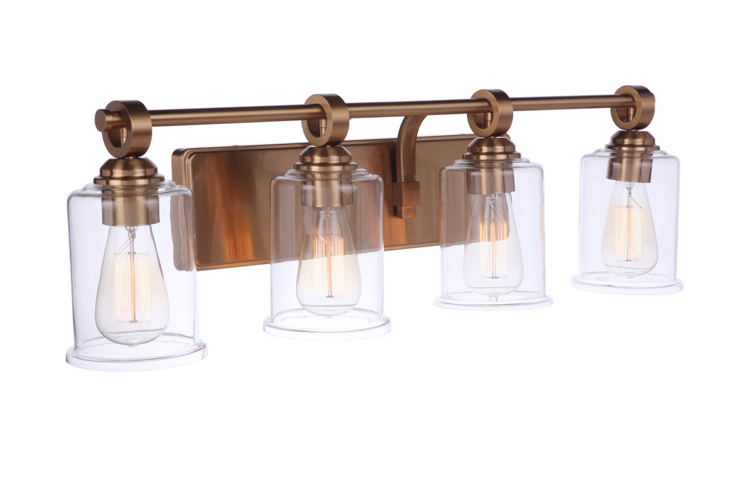 Craftmade Romero 56404-SB Bath Vanity Light 31 in. wide - Satin Brass