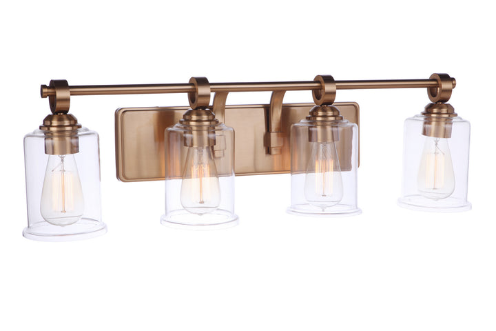 Craftmade Romero 56404-SB Bath Vanity Light 31 in. wide - Satin Brass