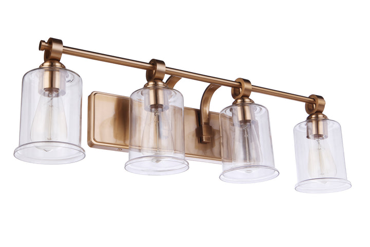 Craftmade Romero 56404-SB Bath Vanity Light 31 in. wide - Satin Brass