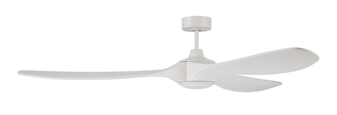 Craftmade Envy 72 EVY72W3 Ceiling Fan 72 - White, White/White/