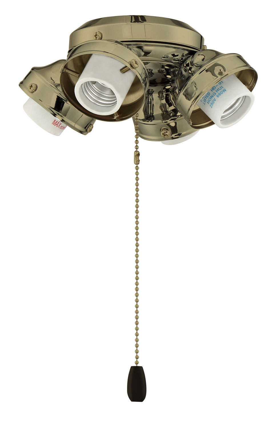 Craftmade Lighting F405-SB-LED  Fitter Fan Satin Brass