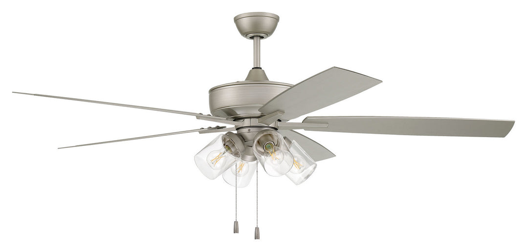 Craftmade Outdoor Super Pro 104 OS104PN5 Ceiling Fan 60 - Painted Nickel, Painted Nickel/Painted Nickel/