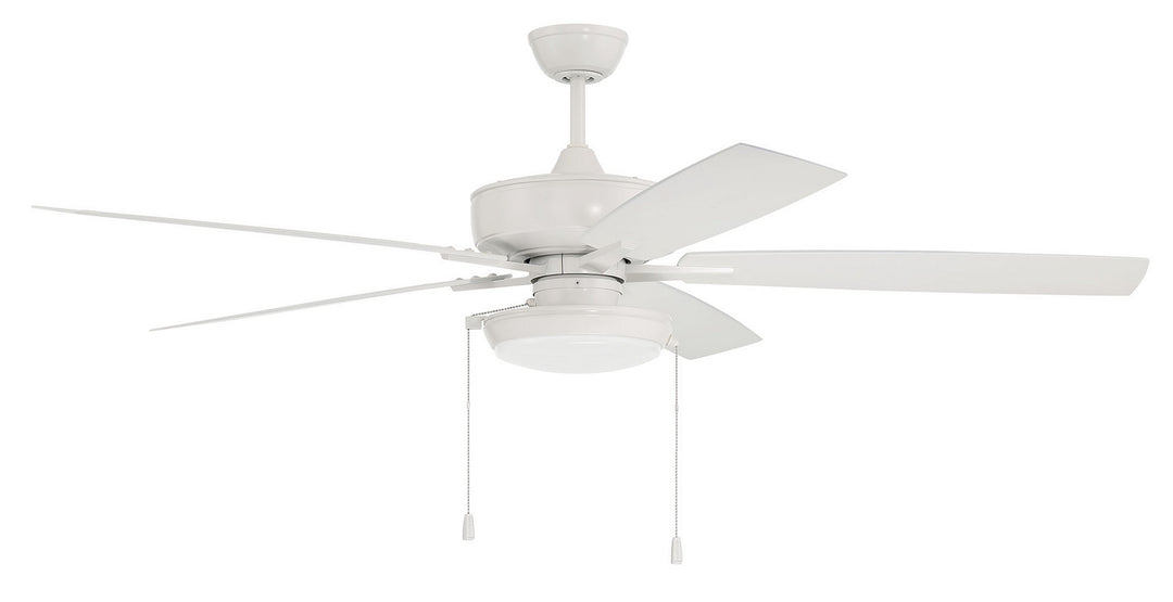 Craftmade Outdoor Super Pro 119 OS119W5 Ceiling Fan 60 - White, White/White/