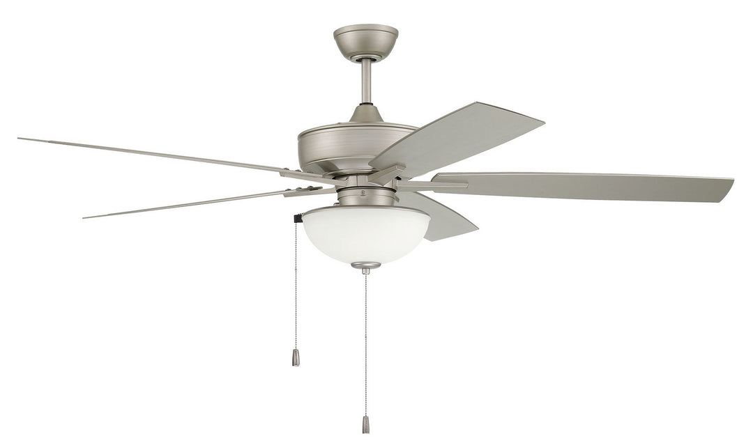 Craftmade Outdoor Super Pro 211 OS211PN5 Ceiling Fan 60 - Painted Nickel, Painted Nickel/Painted Nickel/