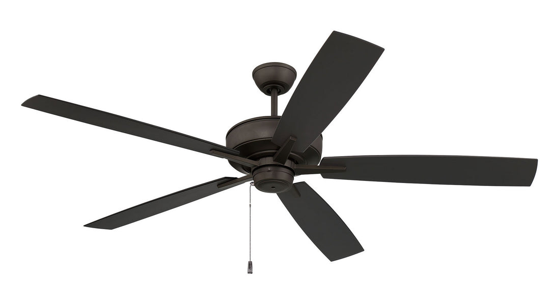 Craftmade Outdoor Super Pro 60 OS60ESP5 Ceiling Fan 60 - Espresso, Espresso/Espresso/