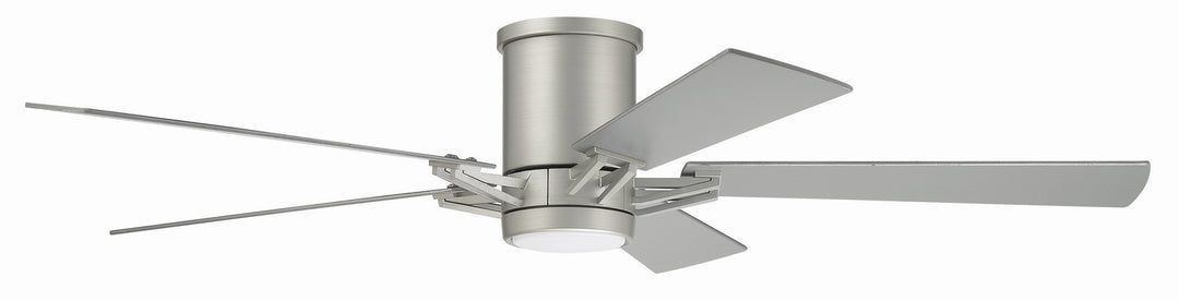 Craftmade Wyatt WYT52PN5 Ceiling Fan 52 - Painted Nickel, Brushed Nickel/Greywood/