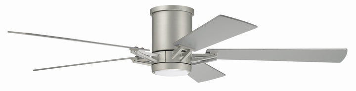 Craftmade Wyatt WYT52PN5 Ceiling Fan 52 - Painted Nickel, Brushed Nickel/Greywood/