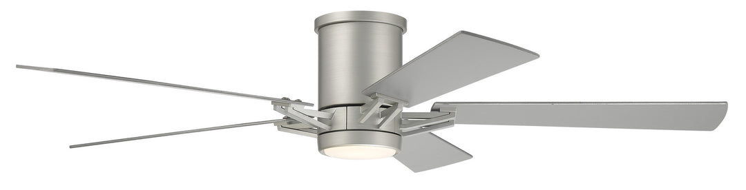 Craftmade Wyatt WYT52PN5 Ceiling Fan 52 - Painted Nickel, Brushed Nickel/Greywood/
