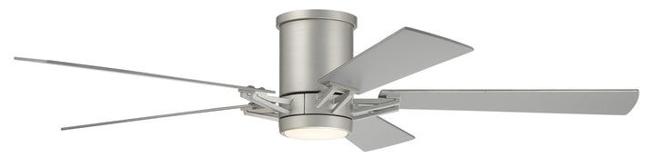 Craftmade Wyatt WYT52PN5 Ceiling Fan 52 - Painted Nickel, Brushed Nickel/Greywood/