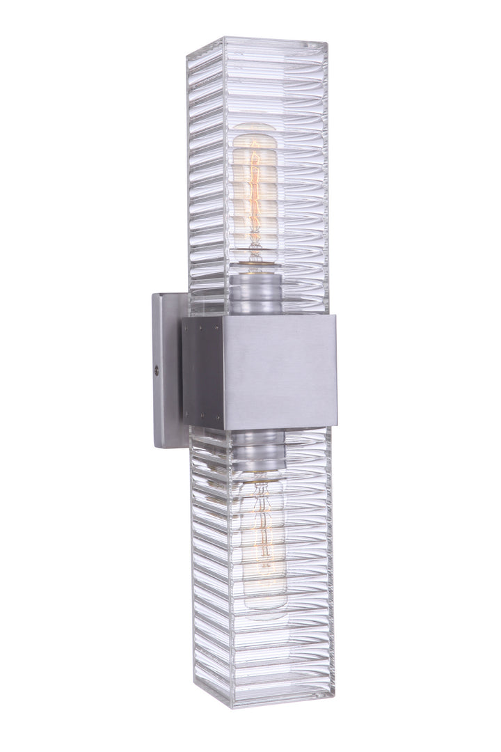 Craftmade Lighting ZA4500-SA Modern Ridge Outdoor Satin Aluminum