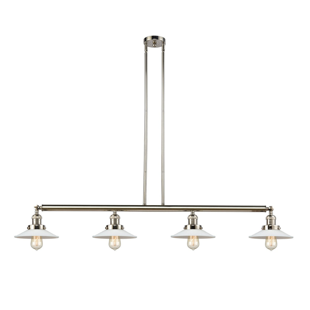 Innovations Franklin Restoration 214-PN-G1 Pendant Light - Polished Nickel