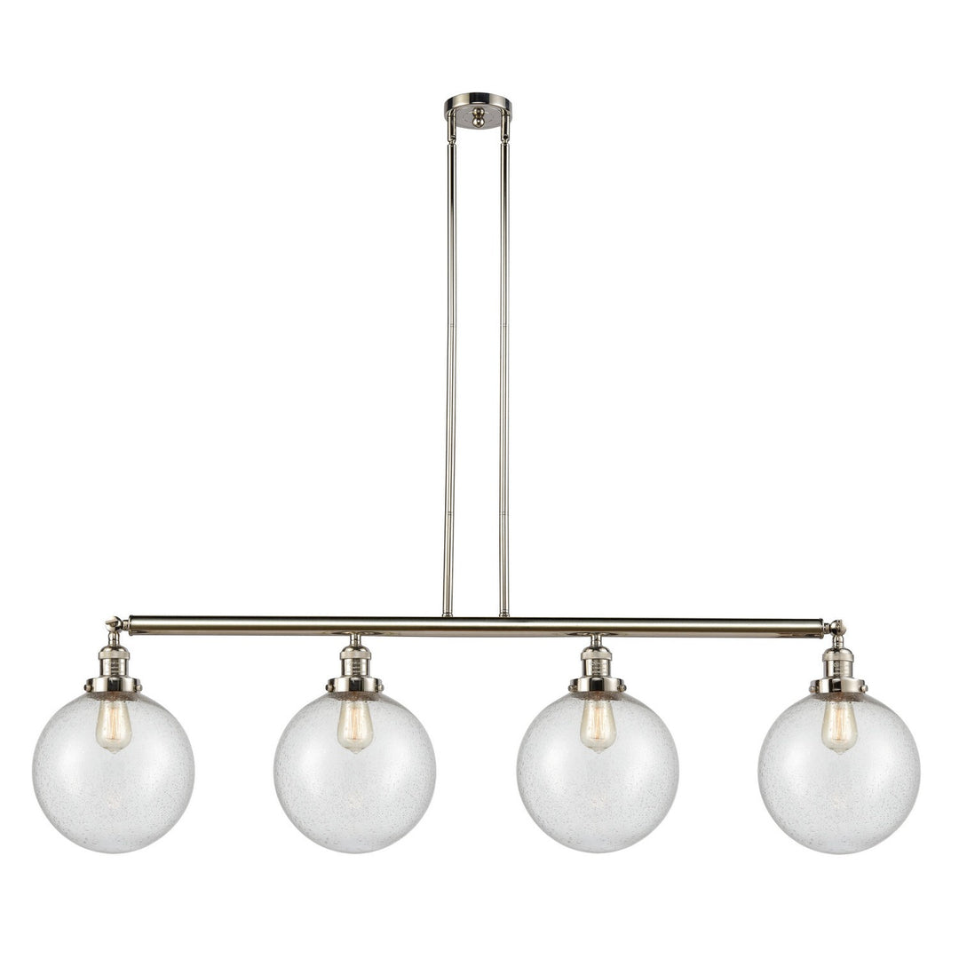 Innovations Franklin Restoration 214-PN-G204-10-LED Pendant Light - Polished Nickel