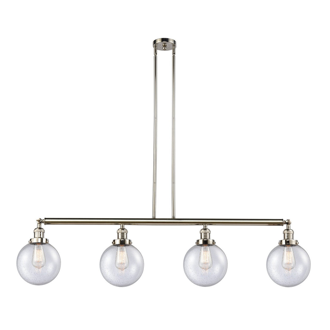 Innovations Franklin Restoration 214-PN-G204-8 Pendant Light - Polished Nickel