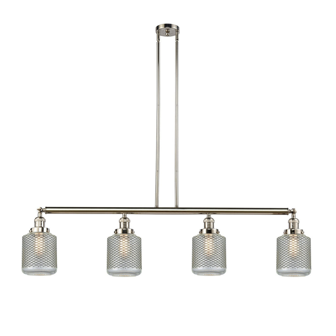 Innovations Franklin Restoration 214-PN-G262-LED Pendant Light - Polished Nickel