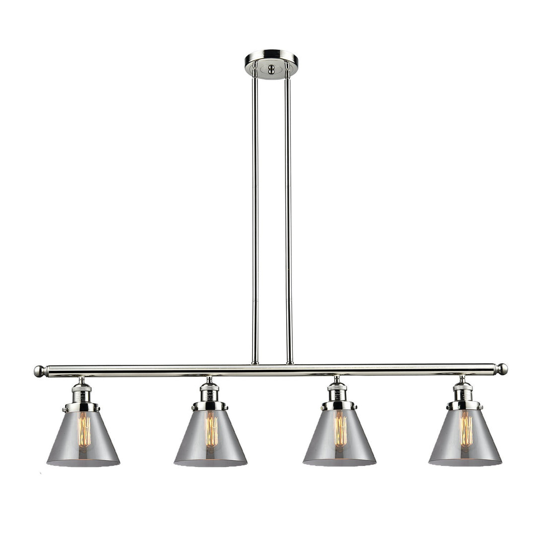 Innovations Franklin Restoration 214-PN-G43-LED Pendant Light - Polished Nickel