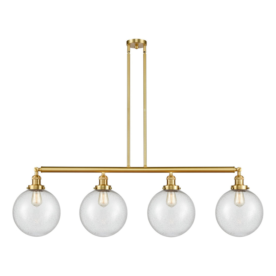 Innovations Franklin Restoration 214-SG-G204-10 Pendant Light - Satin Gold