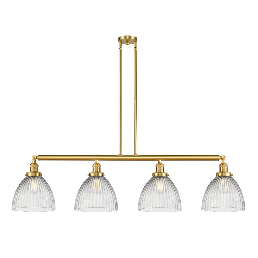 Innovations Franklin Restoration 214-SG-G222 Pendant Light - Satin Gold